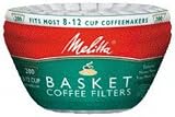 MELITTA 629524 200CT WHT Basket Filter
