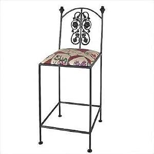 Garden Arm Chair Finish: Cobblestone, Fabric: Figurine by