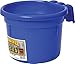 Little Giant® Hook Over Fence Feed Bucket | Hanging Livestock Feed Bucket | Hook Over Fence Feed Pail | 8 Quart