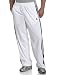 Embroidered Pants - adidas Men's Layup Pant, White/Black/White/White, XX-Large