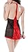 Ruzishun Women's sexy Lingerie lace Net Yarn Sleepwear Underwear