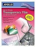 Apollo Ink Jet Printer Transparency Film CG7031S-20 20 pack