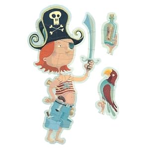 Oscar The Pirate Puzzle by Djeco