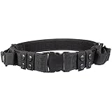 UTG Heavy Duty Elite Law Enforcement Pistol Belt with Dual Mag Pouches