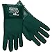 Memphis Premium Double Dip PVC Gloves, Jersey Lined, Nitrile Reinforced, 12" Length