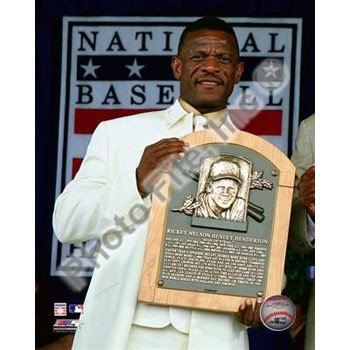 Rickey Henderson 2009 MLB Hall of Fame 8x10 Photo