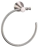 Danze D446427BN South Sea Towel Ring, Brushed Nickel