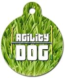 Agility Dog Pet ID Tag for Dogs and Cats