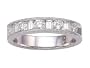 0.95 cttw Karina B(tm) Baguette Diamonds Band - Platinum, 18kt White or Yellow Gold