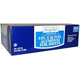 Daily Chef Food Service Aluminum Foil Sheets 500 Sheets