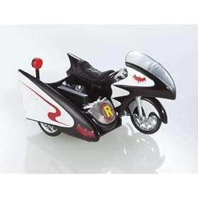 Hothweels Batman 1:50 Scale 1966 TV Series Batcycle Diecast Car Mattel by Batman