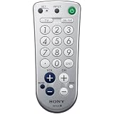 2-DEVICE Universal Remote with Big Buttons
