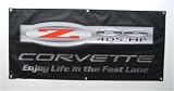 Corvette C5 Z06 405HP Black Vinyl Banner - B0012M2ZSK