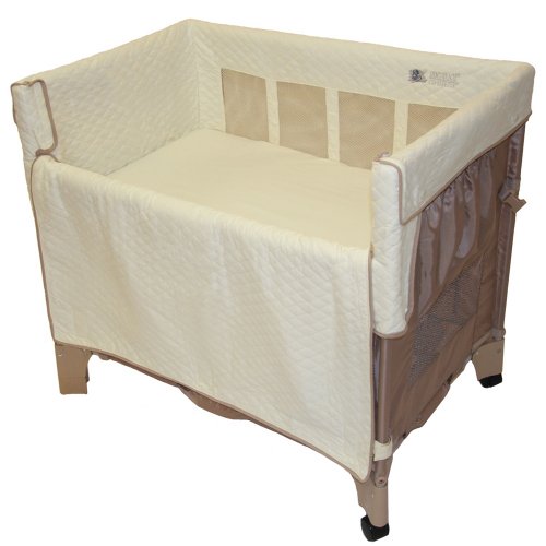 Picture of Arm's Reach Concepts Arm's Reach Co-Sleeper Mini Convertible Playard, Toffee/Natural 4161-TN-P (Baby Playards)
