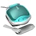 George Foreman GR10ABWT Champ Grill with Bun Warmer, Teal