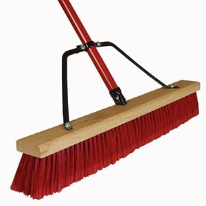 Harper Brush Works 24-Inch Heavy Duty Border Push Broom 583124A-1 by