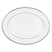 Lenox Grand Central Bone China Platinum Banded 13 Oval Platter