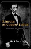 Lincoln at Cooper Union