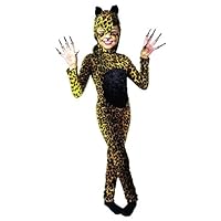 Child's Cheetah Cat Girl Halloween Costume (Size: X-Small 4-6)