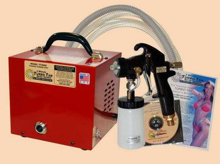 External hard drive:SUNLESS 2 MINUTE TURBINE SPRAY TANNING/TAN SYS-Airbrush