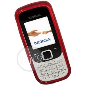 RED GEL PROTECTION CASE SKIN COVER FOR NOKIA 2330 CLASSIC