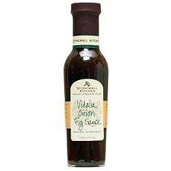 Stonewall Kitchen Vidalia Onion Fig Sauce, 11 Fluid Ounces
