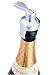 Kitchen & Housewares : Champagne Crown Sealer (Satin Chrome) - Screwpull