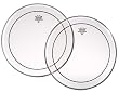 Remo Pinstripe Batter, Crimplock, Clear, 6-inch Diameter