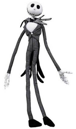 Childrens Toyshop  Toys : Neca Nightmare Before Christmas Glow in the Dark "Jack" 18" Plush