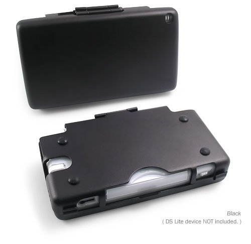 Electronics: Nintendo DS Lite Armor Case   The Metal Case  Black 