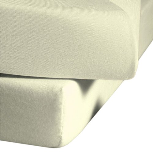 fleuresse Spannlaken 9100-7042, 160/200 cm colours Mako Satin, Farbe Lindgr&uuml;n, 100% Baumwolle