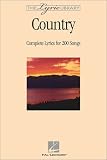 The Lyric Library: Country: Complete Lyrics for 200 Songs