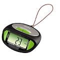 Hama Pedometer Schrittz�hler "PM-Alarm", schwarz/grau, 60 x 50 x 30 mm