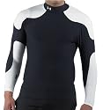 Under Armour Coldgear Blitz Mock Black and White L