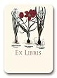 Botanical Tulip Bulbs - Set of 20 Adhesive Bookplates