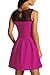 Manydress Women's A-Line Sleeveless Mini Swing Cocktail Party Dress