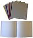 Stitch Bound Blank Sketch Book- Red Spine 8-1/4x11-3/4 Inch