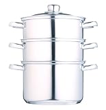 Clearview Stainless Steel Three Tier Steamer 16cm