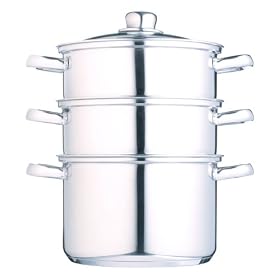 Clearview Stainless Steel Three Tier Steamer 16cm