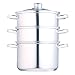 Clearview Stainless Steel Three Tier Steamer 16cm
