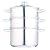 Clearview Stainless Steel Three Tier Steamer 16cm