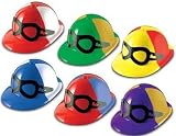 HORSE RACING PARTY FAVOR OR HAT/HELMET W/ JOCKEY GOGGLES