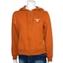Antigua Texas Longhorns Burnt Orange Ladies Full Zip Hoody Jacket