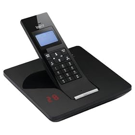 iDECT C5i BLACK DECT CORDLESS ANSWER MACHINE PHONE