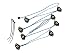 Traxxas 8026X LED Rock Light Kit, TRX-4 (Req #8028 and #8018, #8072, or #8080)