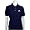 Michigan Wolverines Navy Ladies Velocity Polo