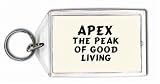 Apex: The Peak Of Good Living Keychain