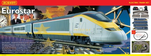 Childrens Toyshop  Toys : Hornby Eurostar Train Set