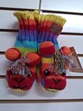 Kyber Rainbow Sock Monkey Mittens