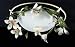 LAMPS BEAUTIFUL Day Lilies Flush Mount Ceiling Light Fixture by Elk Lighting--Excellent customer service--see our feedback.